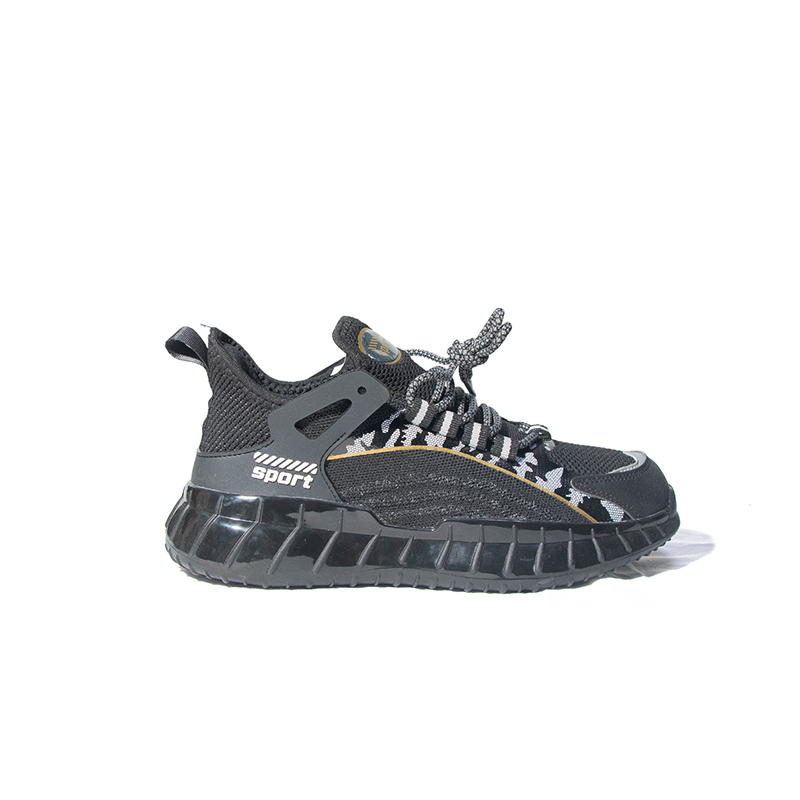 New fly-woven casual shoes fashion sports men's shoes