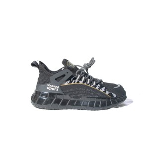 New fly-woven casual shoes fashion sports men's shoes